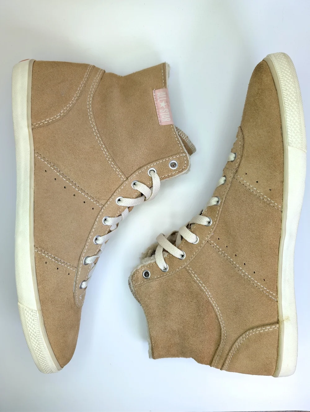 Converse Rare Vintage High Top Suede Ankle Boot Sneaker Women's Size 11
